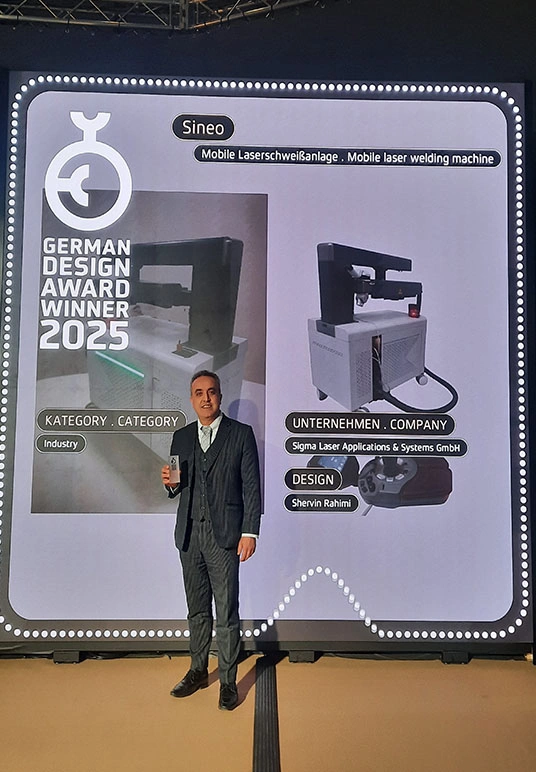 Sigma Laser, winner of the German Design Award 2025